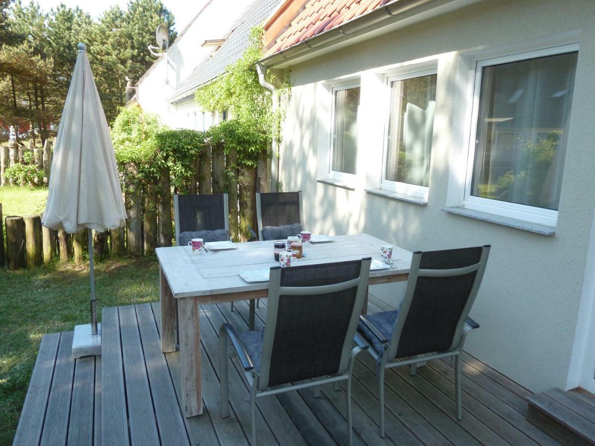 Pruchten Romantisches Ferienhaus Boddenblick Mit Sauna מראה חיצוני תמונה