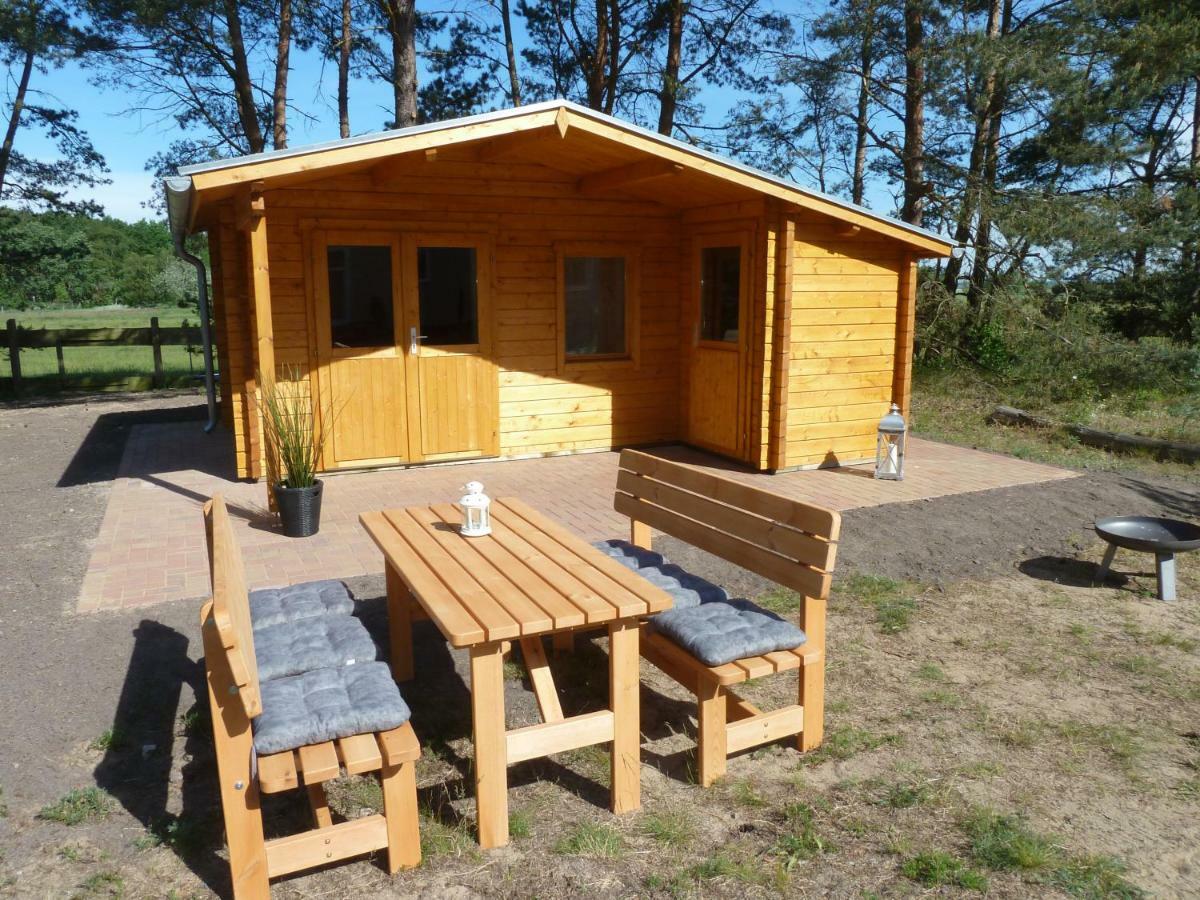 Pruchten Romantisches Ferienhaus Boddenblick Mit Sauna מראה חיצוני תמונה